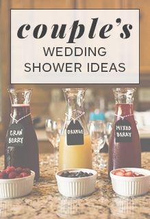 Want to celebrate your nuptials together? Co-ed is now on-trend! Check out these couple’s wedding shower ideas that’ll guarantee a good time! Modern Bridal Shower Ideas, Couples Wedding Shower Themes, Couples Wedding Shower Games, Couples Shower Decorations, Couples Shower Themes, Honeymoon Shower, Wedding Shower Ideas, Wedding Shower Food, Wedding Shower Themes