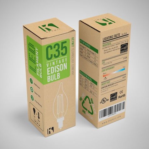 Runner-up design by FAREL_14 Creative Product Packaging Design, Carton Packaging Design, Paper Packaging Design, Custom Product Packaging, Creative Advertising Photography, Kraft Paper Packaging, Vintage Edison Bulbs, Eco Packaging, Jar Storage