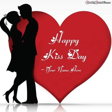 2022 Happy Kiss Day Wishes And Greeting Photo With Your Name Here Cards Create Online, My Name Write Best Collection Latest Happy Kissing Day Celebration Most Popular Romantic Images Editing Tools Option, Beautiful Kiss Day Wish You BF or Gf Name Generator Application HD Wallpapers Download. Happy Kiss Day Photo, Kiss Day Photos, Happy Kiss Day Wishes, Happy Kiss Day Images, Kiss Day Images, Happy Kiss Day, Valentine Day Week, Happy Valentines Day Wishes, Valentine Wishes