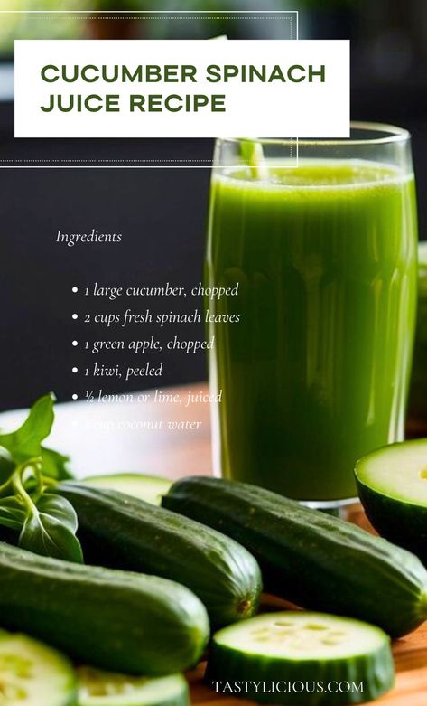 cucumber spinach green juice recipe cucumber drink ideas spinach juice recipe ideas cucumber juice benefits juice cleanse ingredients green juice recipe weight loss smoothie cleanse recipe ideas smoothie fat burning Spinach Juice Recipes, Cucumber Juice Benefits, Smoothie Cleanse Recipes, Recipe Cucumber, Cucumber Drink, Green Juice Recipe, Juice Benefits, Spinach Juice, Green Drink