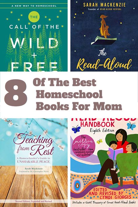 I loved these books about homeschooling just for moms! I refer to many of them often! Crunchy Mom Books, Homeschool Books For Mom, Books For Homeschool Moms, Homeschooling Books, Motherhood Books, Mother Culture, Read Aloud Revival, Secular Homeschool, Homeschool Books