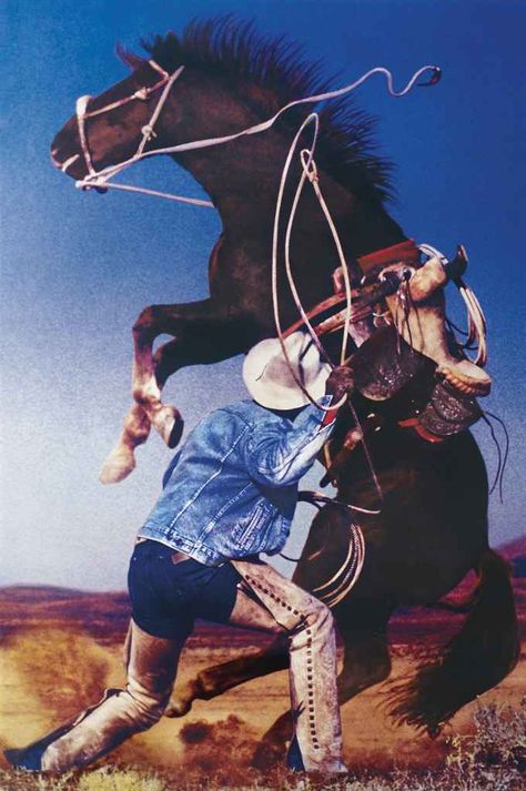 Richard Prince (B. 1949)  Untitled (Cowboy) Peter Lik, Richard Prince, Cindy Sherman, Western Aesthetic, Cowboy Art, Baby Cowboy, Black Horse, Western Art, Most Expensive