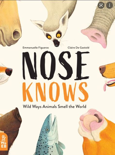 Learn how smell plays a key role in the behavior and relationships of animals. A great "lift the flap" book! How To Say Hello, Books About Kindness, Funny Books For Kids, Bear Tracks, Kids Book Club, Earth Book, Diverse Books, Bookshelves Kids, How To Say