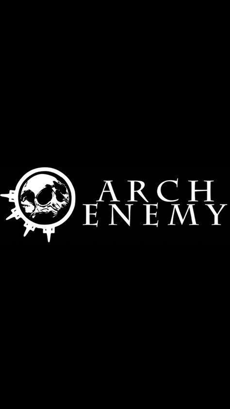 Arch Enemy Logo, Enemy Wallpaper, Alissa White, Arch Enemy, Uk London, In The Flesh, Iphone Wallpaper, Arch, Custom Design