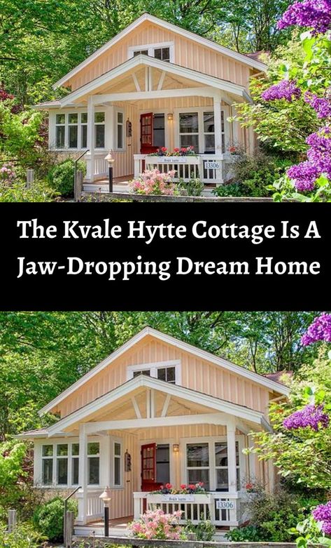 Small House Communities, Cozy Cottage Interiors, Pocket Neighborhood, Cottage Tiny House, Urban Cottage, Small Cottage Homes, Cottage Lake, Beach House Exterior, Front Porch Design