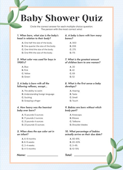 Baby Shower Questions, Baby Quiz, Couple Quiz, Baby Shower Quiz, School Quiz, Couples Quiz, Body Bones, Funny Baby Shower Games, Vocabulary Quiz