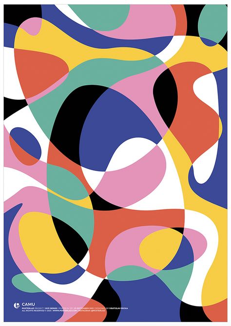 Colorful Poster, Original Wall Art, Contemporary Designs, Abstract Poster, All Poster, The Arts, Poster Making, Abstract Shapes, Original Prints