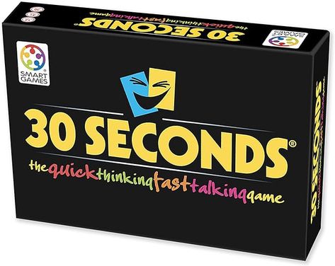 SmartGames - 30 Seconds, UK Edition Board Game, Multiplayer, Ages 12+ Game Inspiration, Adult Games, Age 12, Lego Creations, Game Night, 30 Seconds, Board Games, Toys Games, Tech Company Logos