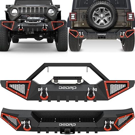 Off Road Truck Accessories, Jeep Wrangler Upgrades, Jeep Wrangler Bumpers, Jeep Front Bumpers, Van Inspiration, Honda Acty, Mobil Off Road, Jeep Winch, Off Road Bumpers