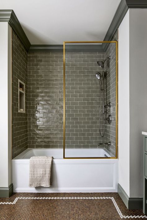 guest bathroom designed by Tanya Smith-Shiflet of Unique Kitchens and Baths