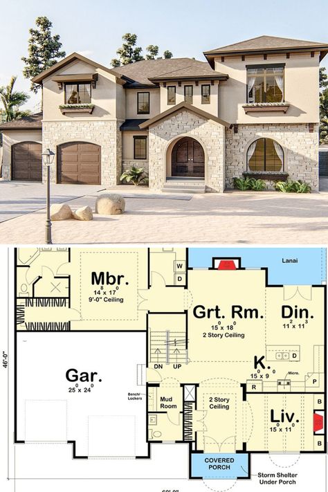 Modern Mediterranean Floor Plans, Floor Plans Spanish Style, Medeteranian Homes Floor Plan, Italian Villa Blueprint, Modern Home With Character, Tuscan Style Homes House Plans, Tuscan Style House Plans, Tuscan Home Floor Plans, Modern Spanish Floor Plan