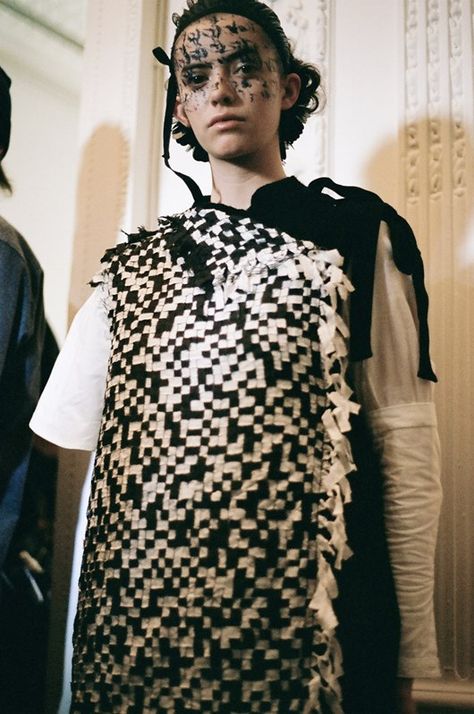 Phoebe English AW16 Dadaism Fashion, Phoebe English, Uk Brands, English Design, Fashion Music, Work Inspiration, Declaration Of Independence, Textile Artists, Music Art