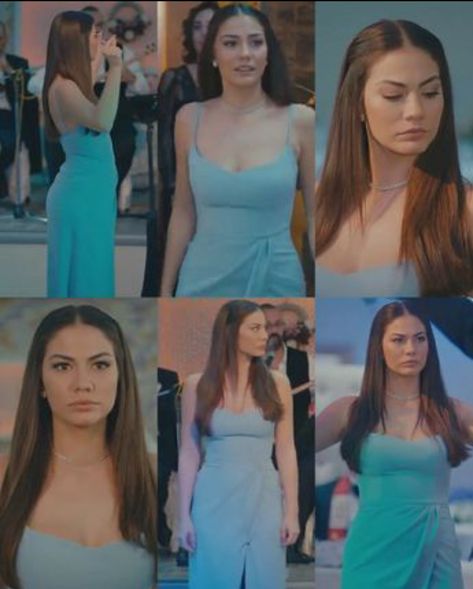 Demet Özdemir Outfits, Sanem Outfits, Ponytail Girl, Cute Outfits With Leggings, Turkish Women Beautiful, Jaw Line, Beard Model, Tv Show Outfits, Business Casual Outfits For Women