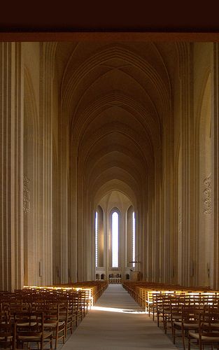 article on converging verticals -p.v. jensen-klint 10, grundtvig memorial church 1913-1940 - photo by: seier+seier, Source: Flickr, found with Wylio.com Architectural Orders, Danish Architecture, Danish Modern Furniture, Gothic Church, Danish Furniture Design, Sacred Architecture, Cultural Architecture, Church Architecture, Gothic Architecture