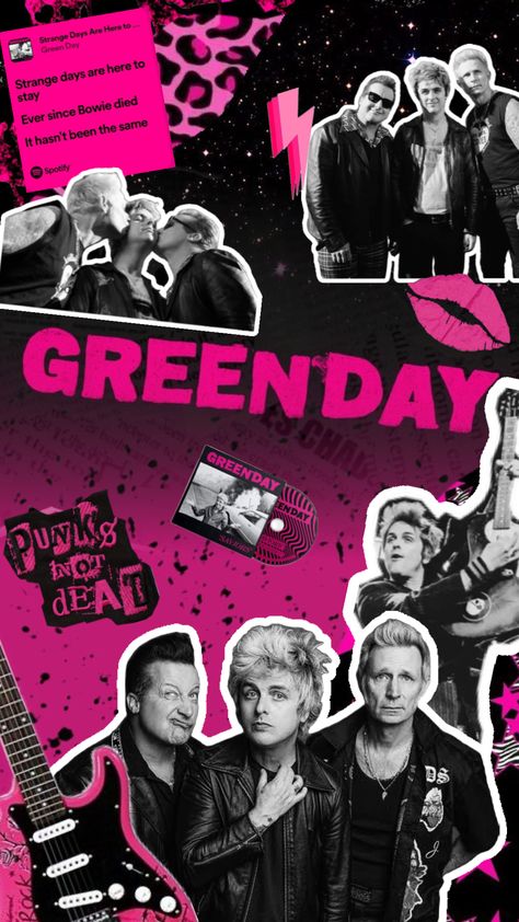 #saviors #saviorstour #greenday #greendayband #punk #punkrock #punksnotdead #music Green Day Poster, Phone Backgrounds Funny, Billy Joe Armstrong, Green Day Band, Punk Wallpaper, Pretty Wallpapers Tumblr, Some Jokes, Best Night Of My Life, Music Poster Design