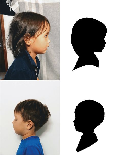 Portrait Sillouette Art, How To Make Silhouette, How To Make A Silhouette Portrait, Silhouette Preschool Crafts, How To Do Silhouette Pictures, Diy Sillouette Art How To Make, How To Make Silhouette Pictures, How To Draw Sillouhette, Diy Silhouette Portrait