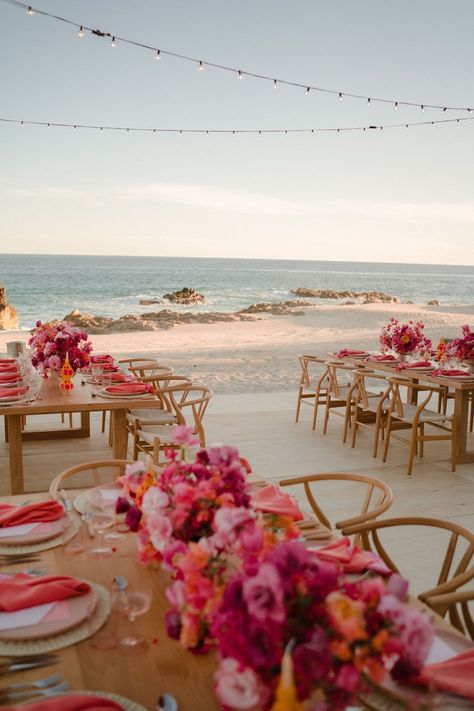 Future Wedding Plans, Sunset Wedding, Table Set Up, Wedding Mood Board, Mexico Wedding, Wedding Mood, Dreamy Wedding, Wedding Themes, Pink Wedding