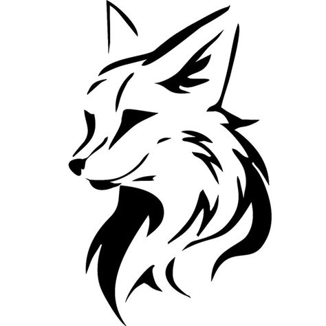 Wolf Stencil, Fox Tattoo Design, Drawing Things, Renault Duster, Animal Stencil, Fox Tattoo, Celtic Tattoos, Stencil Templates, Wolf Tattoos