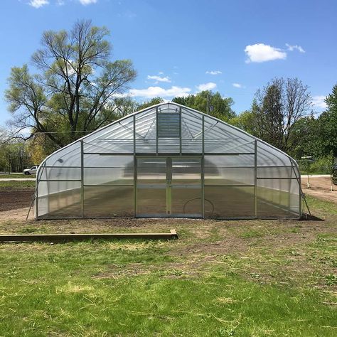 Gothic High Tunnel - 30 ft. Wide High Tunnel Greenhouse Kit High Tunnel, Aquaponics Kit, Tunnel Greenhouse, Cold Frames, Aquaponics Diy, Indoor Greenhouse, Backyard Greenhouse, Tunnel Vision, Small Greenhouse