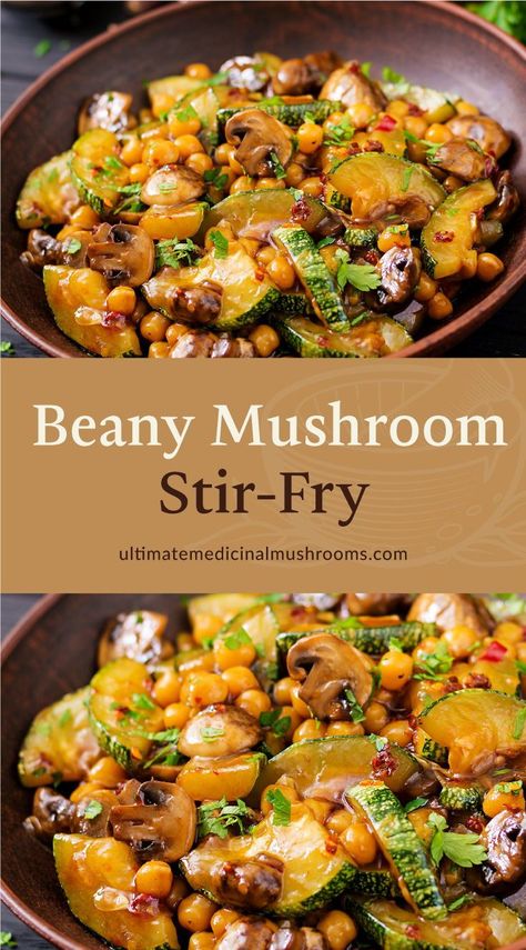 Vegan Dishes With Mushrooms, Mushrooms And Carrots, Mushroom Meal Prep Recipes, Mushroom Celery Recipes, Vegan Cremini Mushroom Recipes, Mushroom Protein Recipes, Easy Healthy Mushroom Recipes, Healthy Mushroom Dinner Recipes, Bean And Mushroom Recipes