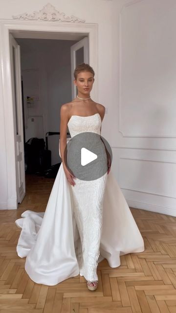 Eva Lendel | Wedding dresses on Instagram: "Meet our gorgeous Lanvee in all its beauty 🤍 This dress seems to become a bestseller, doesn’t it?😍❤️ #evalendel #weddingdress #weddinggown #bridalwear #bridaldress #bridetobe" Wedding Dress Eva Lendel, Eva Lendel Love Spell, Eva Lendel Glam, Eva Lendel Robin, Lanvee By Eva Lendel, Eva Lendel Wedding Dresses, Eva Lendel Baccara, Eva Lendel, Eva Dress