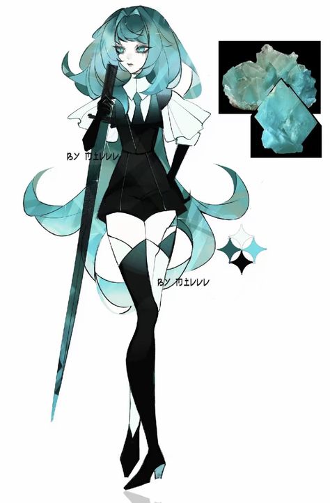 Hnk Hair Tutorial, Space Themed Character Design, Land Of The Lustrous Oc, Hnk Oc, Warrior Oc, Land Of The Lustrous, Welcome Home Posters, Y2k Art, Lustrous Hair