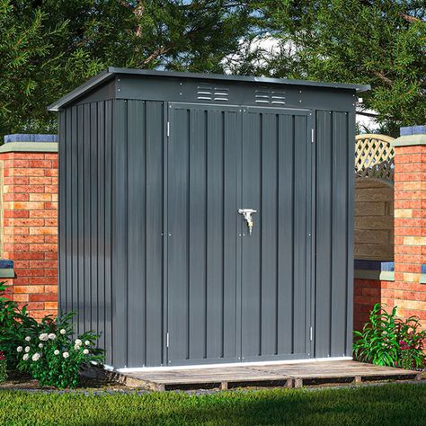 Steel storage sheds