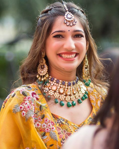 Every Look Of This Bride & Her Sister Screams Bride & Bridesmaid Goals! - Wedbook Sangeet Hairstyles For Bride Sister, Pink Lehenga For Wedding, Engagement Photos Outfits Indian, Lehenga Hairstyles, Hair Style On Saree, Engagement Photos Outfits, Her Pictures, Engagement Hairstyles, Bridal Hairdo