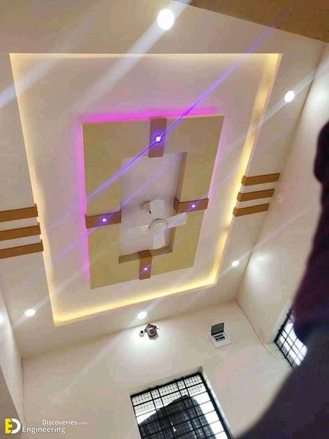 Putty Design For Roof, P O P Design, Hall Ceiling Design, Obi Design, Hall Pop, Aqua Bedrooms, Latest False Ceiling Designs, Colorful Bedroom Design, Pop Design For Roof