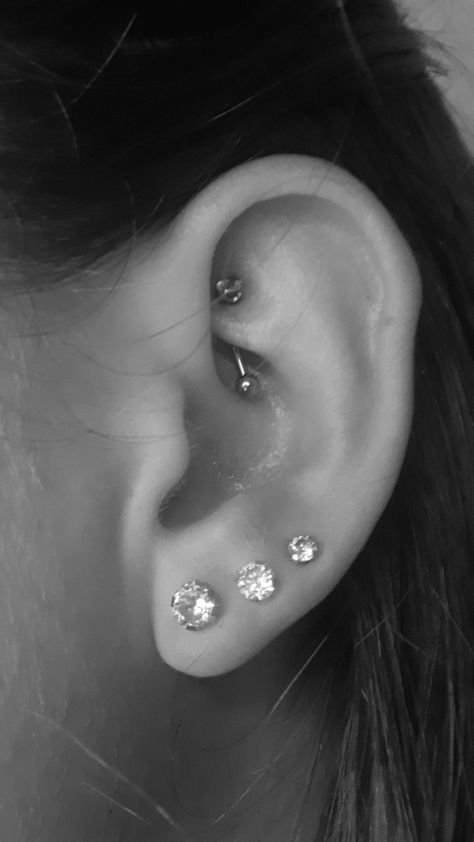 3lobe Piercing, Ear Piercings 3 Lobes, 4 Love Piercings, Three Lobe And Helix Piercing, 3 Lobes And Helix Piercing, Three Lobe Piercings, Triple Lobe And Tragus Piercing, Triple Lobe And Forward Helix Piercing, Standard And Upper Lobe Piercing