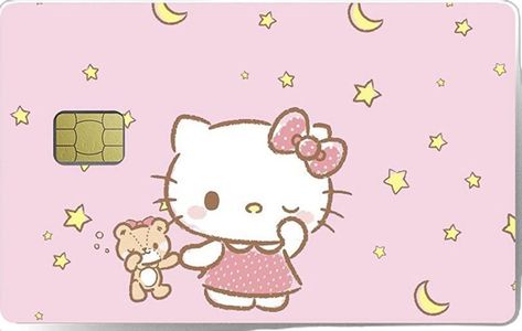 hello kitty bank card cover Hello Kitty Bank Card, Credit Card Sticker, Valentine Anniversary, Bank Card, Business Card Holders, Debit Card, Gifts For Friends, Hello Kitty, Credit Card