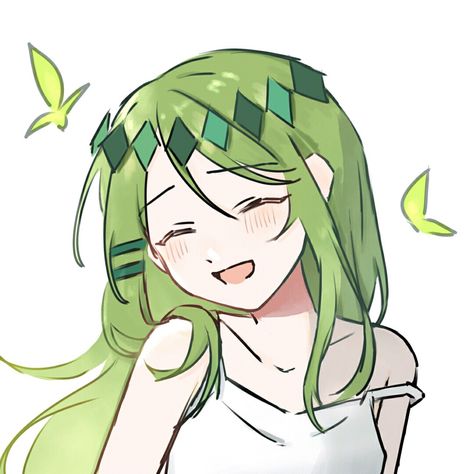 Infp Girl, Infp Anime, Infp Fanart, Infp Things, Anime Green Hair, Infp Mbti, Infp T Personality, Mbti Infp, Infp Personality