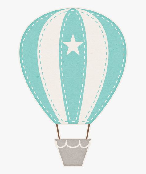 Hot Air Ballon Party, Hot Air Balloon Clipart, Hot Air Balloon Craft, Hot Air Balloon Party, Boy Baby Shower Ideas, Balloon Illustration, Balloon Clipart, Balloon Crafts, Baby Shawer