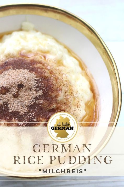 German Sweet Rice, German Rice Pudding, German Sweet Rice Recipe, Volga German Recipes, German Pudding, German Rice, Pudding Rice, Rice Puddings, German Food Recipes