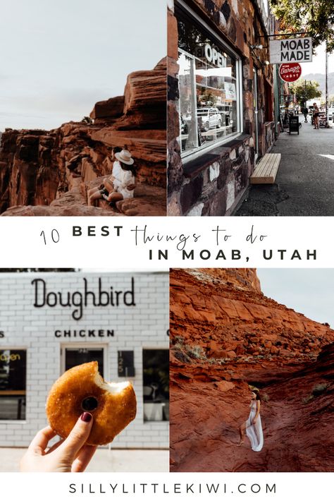 10 incredible things to do in Moab, Utah: an epic travel guide to Moab — silly.little.kiwi Moab National Park, Places To Eat In Moab Utah, Things To Do In Moab Utah, Moab With Kids, Moab Utah Things To Do, Utah Roadtrip, Things To Do In Utah, Utah National Parks Road Trip, Utah Trip