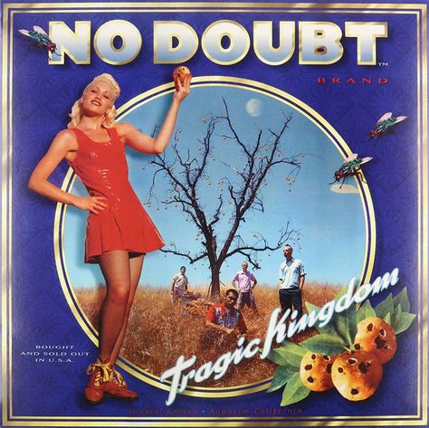 No Doubt, ‘Tragic Kingdom’ Tragic Kingdom, Greatest Album Covers, Cd Jewel Case, Ska Punk, Cool Album Covers, Great Albums, Best Albums, No Doubt, Vintage Records