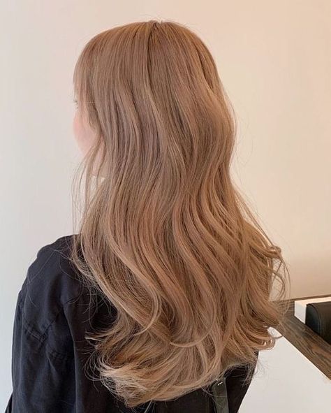 Light Toffee Hair Color, Neutral Golden Brown Hair, Champagne Beige Blonde Hair, Pinky Brown Hair, Strawberry Teddy Hair Color, Caramel Beige Hair, Golden Beige Hair, Really Light Brown Hair, Golden Honey Brown Hair