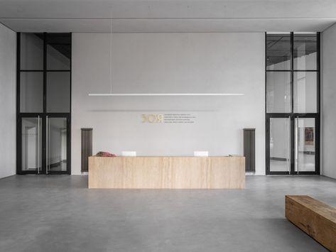 Gallery of ZOYA Museum / Architectural buro A2M - 26 Museum Reception, Concrete Panel, Building Front, Reception Design, Museum Architecture, Village Houses, Design Museum, Furniture Styles, Minimalist Interior