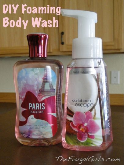 Diy Foaming Hand Soap Recipes, Foaming Hand Soap Recipe, Hand Soap Recipe, Diy Foaming Hand Soap, Foaming Body Wash, Diy Beauty Treatments, Frugal Girls, Homemade Hair, Homemade Cleaning