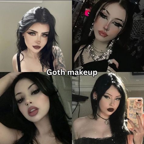 Different Type Of Makeup Look, Makeup Look Names, Different Types Of Makeup Styles, Makeup Types Names, Different Makeup Styles Names, Dark Make Up, Types Of Makeup Styles, Make Up Styles, Makeup Types