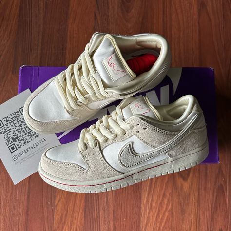 Product Info Shoe: Nike Sb Dunk Low City Of Love Light Bone Size: 6.5 Men/8 Women Color: Coconut Milk/Light Bone/Phantom/University Red/Sail Sku: Fz5654-100 100% Authentic New Shoes Including Original Everything *Slightly Damaged Box* Shipping - Shipping Is Free & Fast! This Item Is Shipped Through Usps Priority Mail. - Orders Are Shipped Within 1-2 Business Days After Payment. - Please Confirm Your Address And That The Size Of The Item You Chose Is Correct. I Cannot Change The Address After Pur Nike Sb Shoes, City Of Love, Nike Sb Dunk Low, Nike Sb Dunks Low, Nike Sb Dunk, Shoe Nike, Nike Sb Dunks, Mens Nike Shoes, Love Light