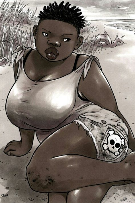 Black Art Sophie Campbell, Plus Size Art, Human Reference, Cartoon Sketches, Imaginary Friend, Afro Art, Girls Rock, Book Humor, A Cartoon