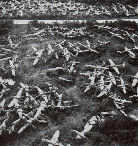 Boneyard in the South Pacific, 1946 Beauty Bone, Strange Birds, Modern Fighter Jets, Airplane Boneyard, Airplane Graveyard, Wwii Airplane, Wwii Plane, Ww2 Planes, Wwii Aircraft