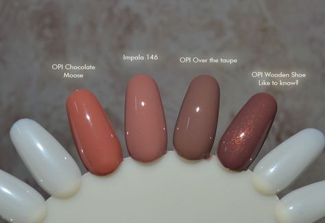 Opi Chocolate Moose, Opi Chocolate, Chocolate Nail Polish, Ideas For Hair Color, Hawaii Nails, Opi Nail Colors, Glitter Nails Acrylic, Hair Color Chocolate, Mirror Nails