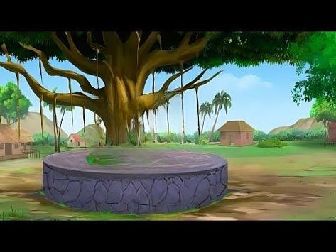 Village Animation Background, Copyright Free Cartoon Background Images, Tree Cartoon Images, Ganpati Photo, Village Scene Drawing, Scenery Drawing For Kids, Gaming Thumbnail, Moving Background, Free Cartoon Characters