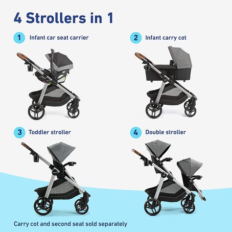 Car Seat Stroller Combo, Graco Stroller, Graco Baby, Toddler Stroller, Convertible Stroller, Double Stroller, Infant Car Seat, Travel Stroller, First Time Parents