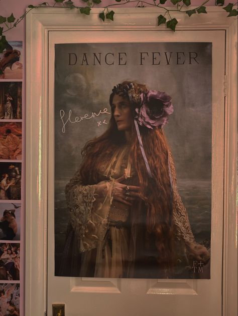 Florence welch signed poster. Bedroom aesthetic Florence Welch Poster, Florence Welch Wallpaper, Florence Welch Aesthetic, Florence And The Machine Aesthetic, Florence And The Machine Poster, Poster Bedroom Aesthetic, Florence And The Machine, Poster Bedroom, Florence Welch