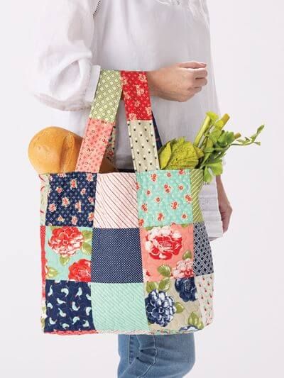 Eco Bags, Quilting, Tote Bag, Crochet, Patchwork