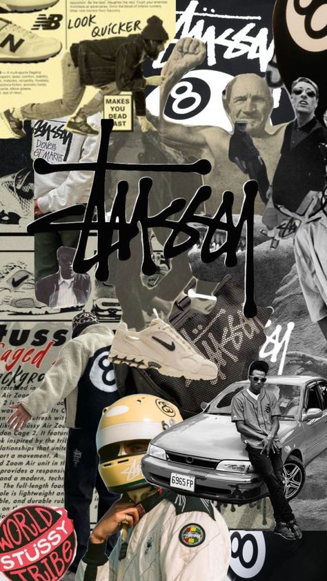 Cool Wallpaper Iphone Vintage, Stussy Vintage, Stussy Wallpaper, Streetwear Wallpaper, Cool Backgrounds For Iphone, Iphone Wallpaper Music, Money Wallpaper Iphone, Iphone Wallpaper For Guys, Iphone Dynamic Wallpaper