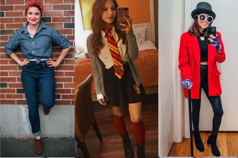 *2023*What To Wear To Comic Con for REAL FULL LIST What To Wear To Comicon, Comicon Costume Women Diy, Easy Comic Con Outfits For Women, Comiccon Costume Ideas Women, Comic Con Outfits Casual, Comicon Costume Ideas, Comic Con Outfits For Women, Comic Con Costumes For Women, Simple Cosplay Ideas